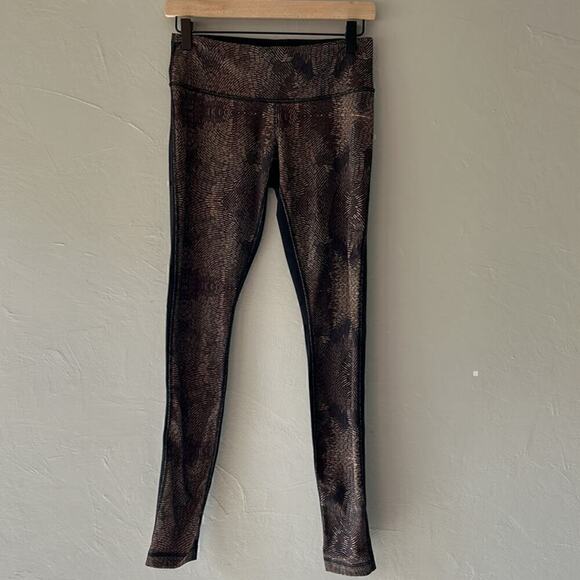 Lululemon Wunder Under Luon Leggings - Size 6 - Picture 5 of 13